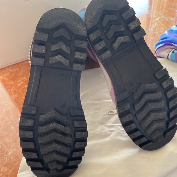 Authentic Emilio Pucci studs excellent condition rain boots - Picture 6 of 10